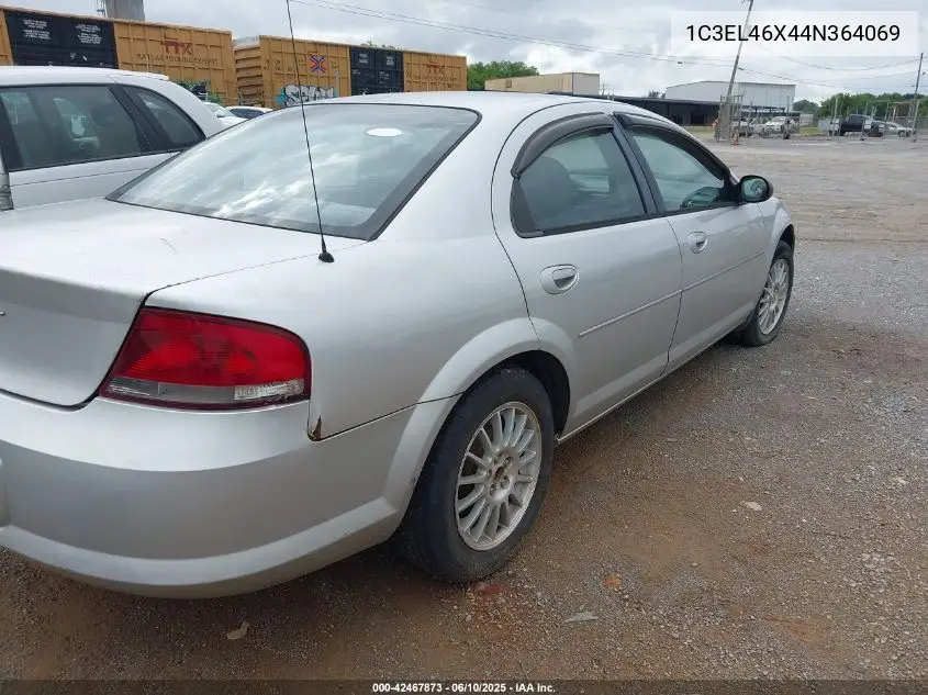 2004 Chrysler Sebring VIN: 1C3EL46X44N364069 Lot: 42467873
