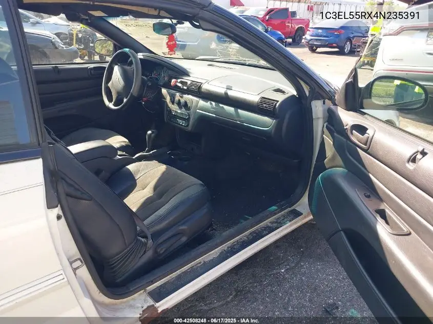2004 Chrysler Sebring Lxi VIN: 1C3EL55RX4N235391 Lot: 42508248