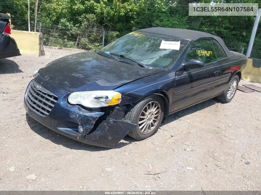 2004 Chrysler Sebring Lxi VIN: 1C3EL55R64N107584 Lot: 42549697