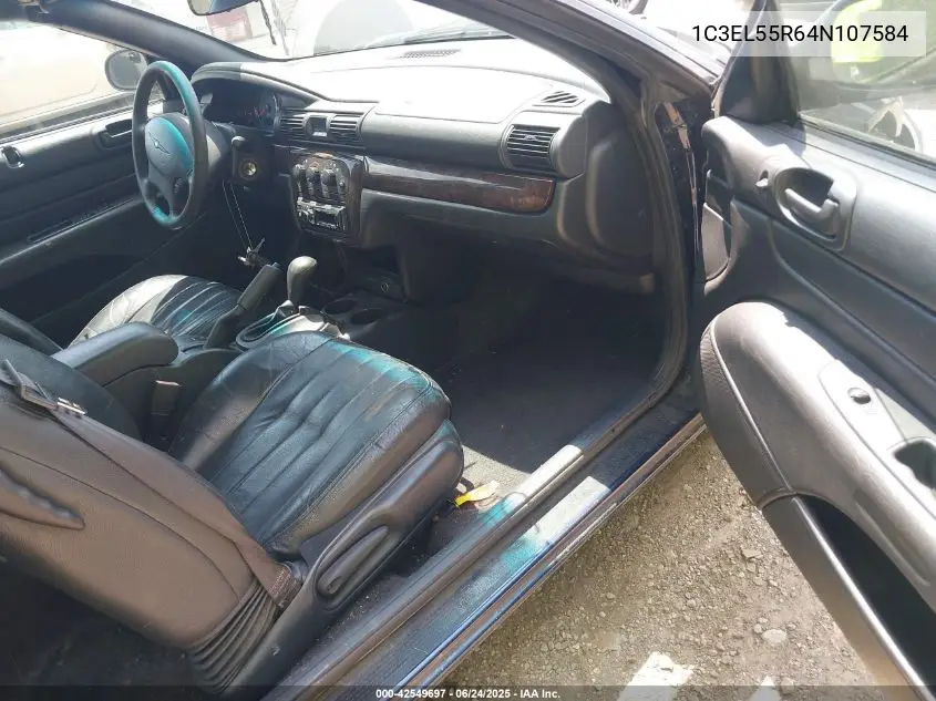 2004 Chrysler Sebring Lxi VIN: 1C3EL55R64N107584 Lot: 42549697