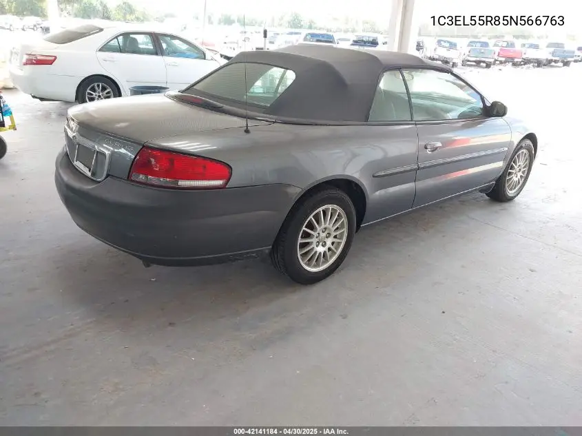2005 Chrysler Sebring Touring VIN: 1C3EL55R85N566763 Lot: 42141184