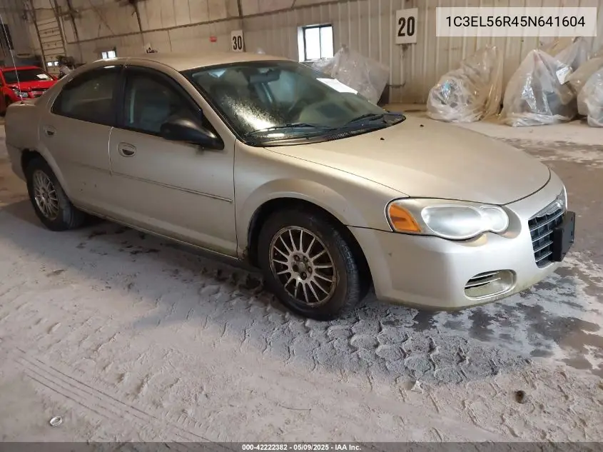 2005 Chrysler Sebring Touring VIN: 1C3EL56R45N641604 Lot: 42222382