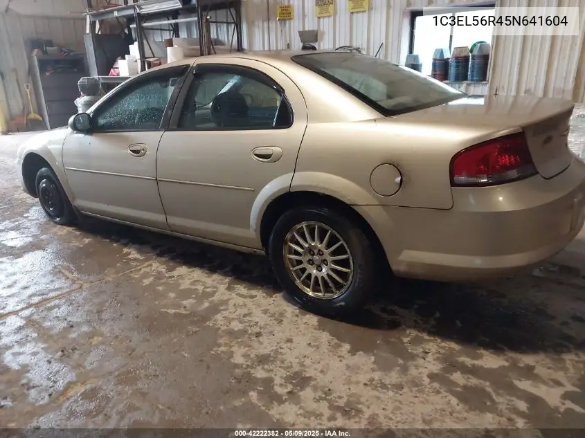 2005 Chrysler Sebring Touring VIN: 1C3EL56R45N641604 Lot: 42222382
