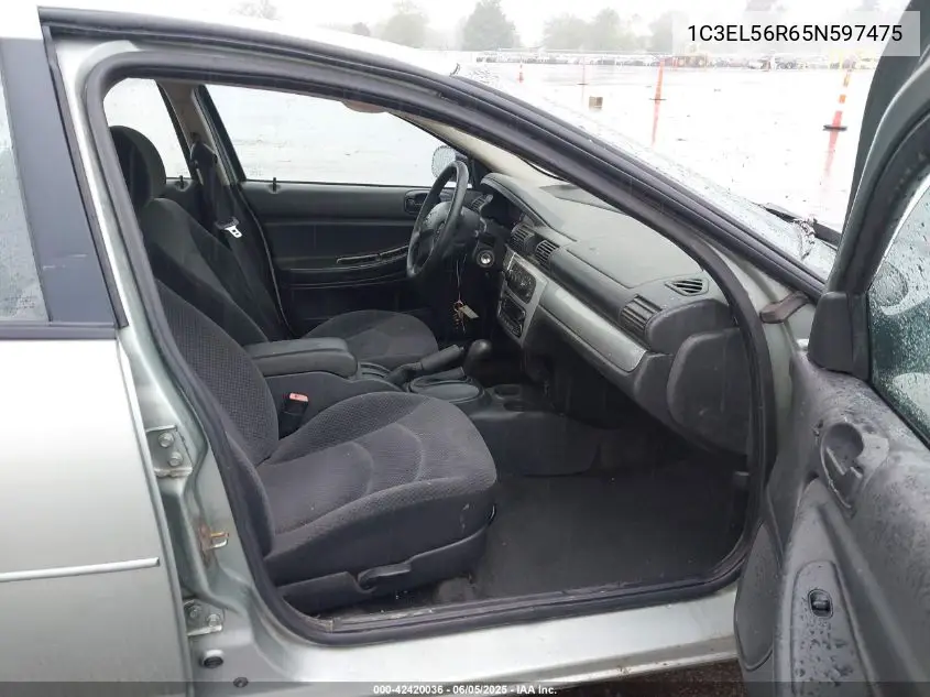 2005 Chrysler Sebring Touring VIN: 1C3EL56R65N597475 Lot: 42420036