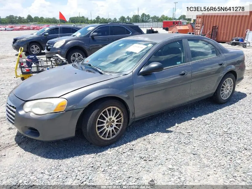 2005 Chrysler Sebring Touring VIN: 1C3EL56R65N641278 Lot: 42518148