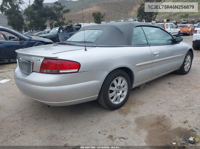 2006 Chrysler Sebring Gtc VIN: 1C3EL75R46N256879 Lot: 42071980