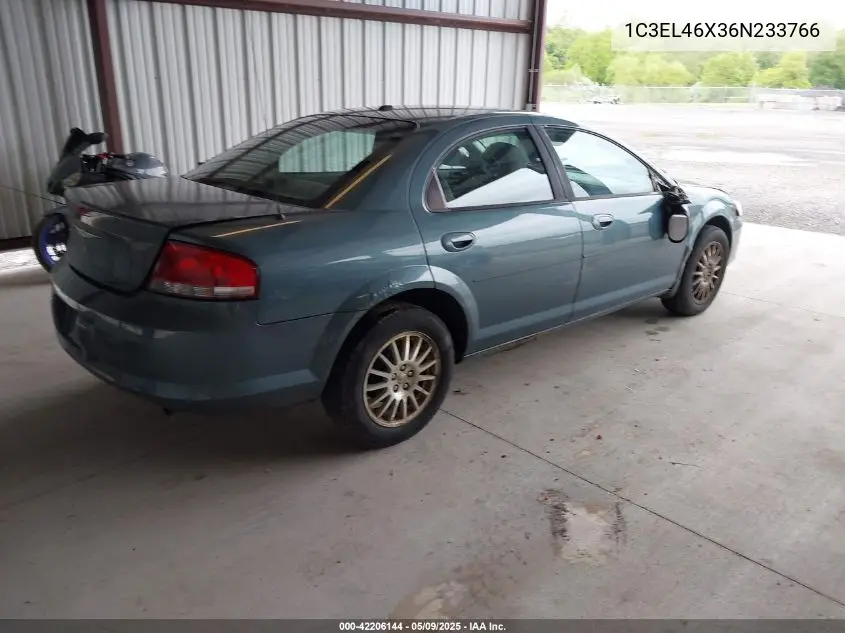 2006 Chrysler Sebring VIN: 1C3EL46X36N233766 Lot: 42206144
