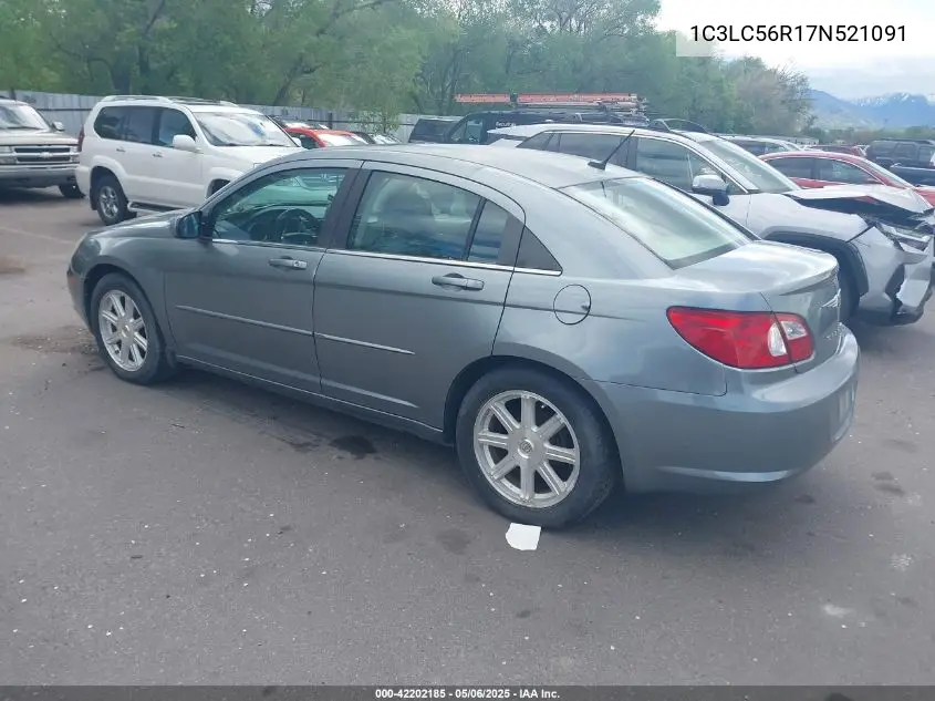2007 Chrysler Sebring Touring VIN: 1C3LC56R17N521091 Lot: 42202185