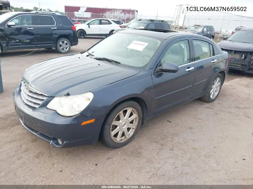 2007 Chrysler Sebring Limited VIN: 1C3LC66M37N659502 Lot: 42604404
