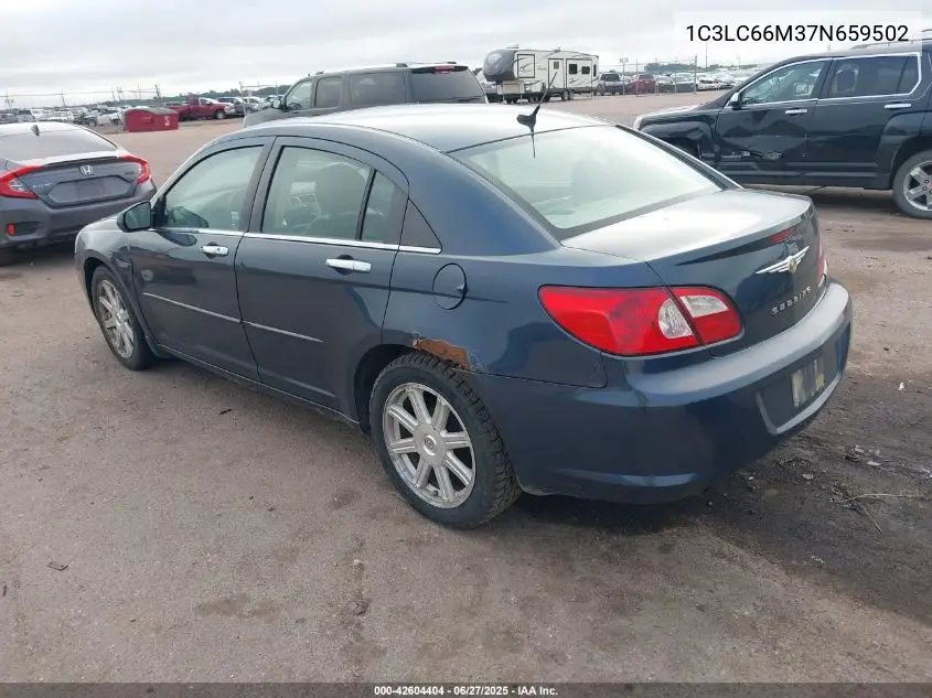 2007 Chrysler Sebring Limited VIN: 1C3LC66M37N659502 Lot: 42604404