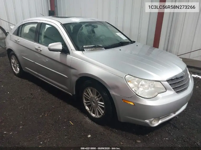 2008 Chrysler Sebring Touring VIN: 1C3LC56R58N273266 Lot: 42215595
