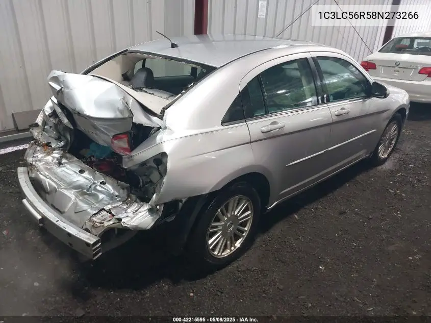 2008 Chrysler Sebring Touring VIN: 1C3LC56R58N273266 Lot: 42215595