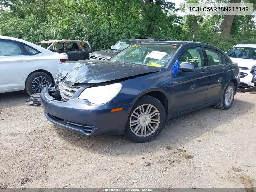 2008 Chrysler Sebring Touring VIN: 1C3LC56R88N215149 Lot: 42511691
