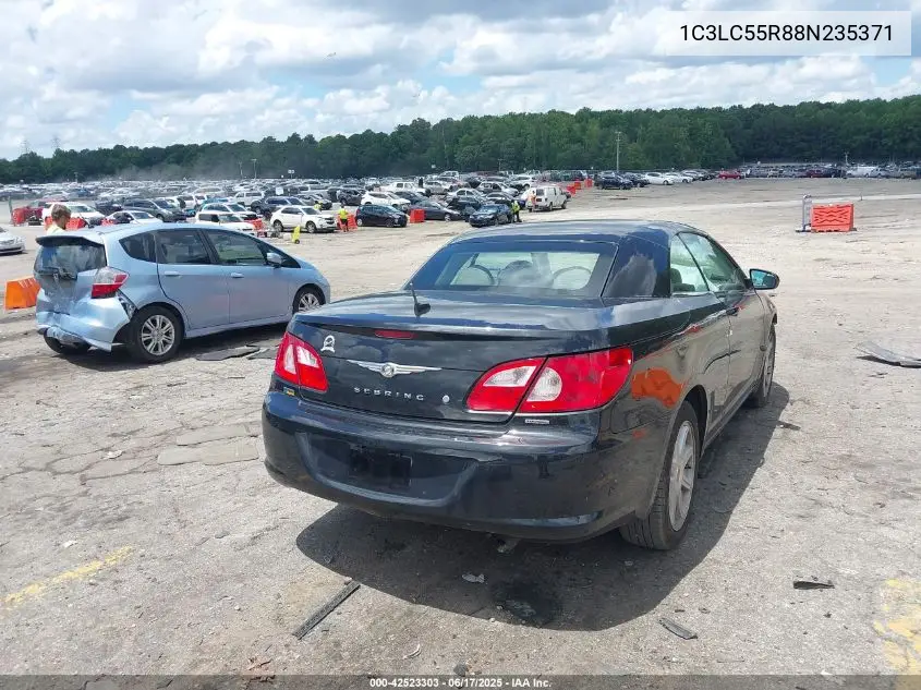 2008 Chrysler Sebring Touring VIN: 1C3LC55R88N235371 Lot: 42523303