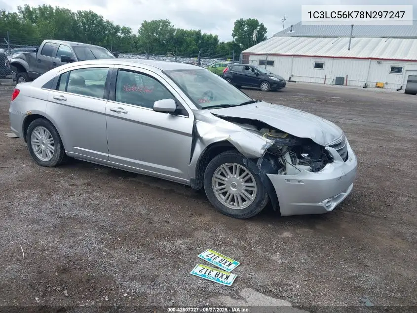 2008 Chrysler Sebring Touring VIN: 1C3LC56K78N297247 Lot: 42607327