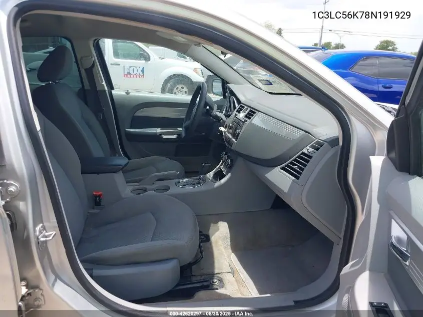 2008 Chrysler Sebring Touring VIN: 1C3LC56K78N191929 Lot: 42620297