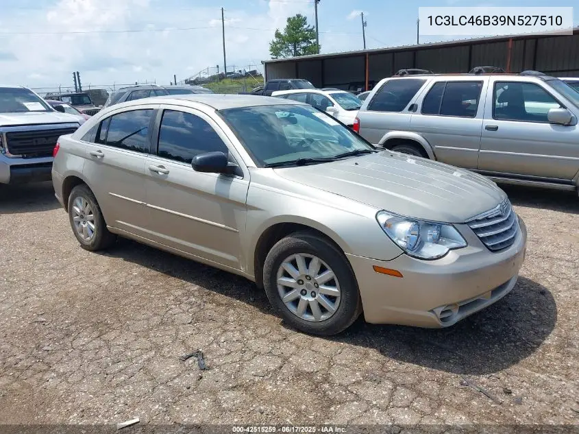 2009 Chrysler Sebring Lx VIN: 1C3LC46B39N527510 Lot: 42515259