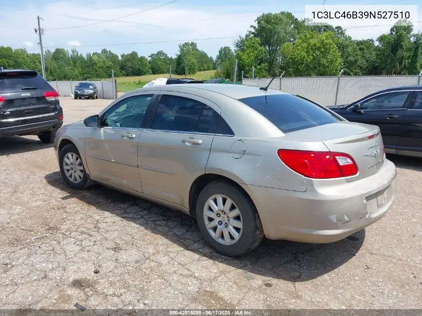 2009 Chrysler Sebring Lx VIN: 1C3LC46B39N527510 Lot: 42515259