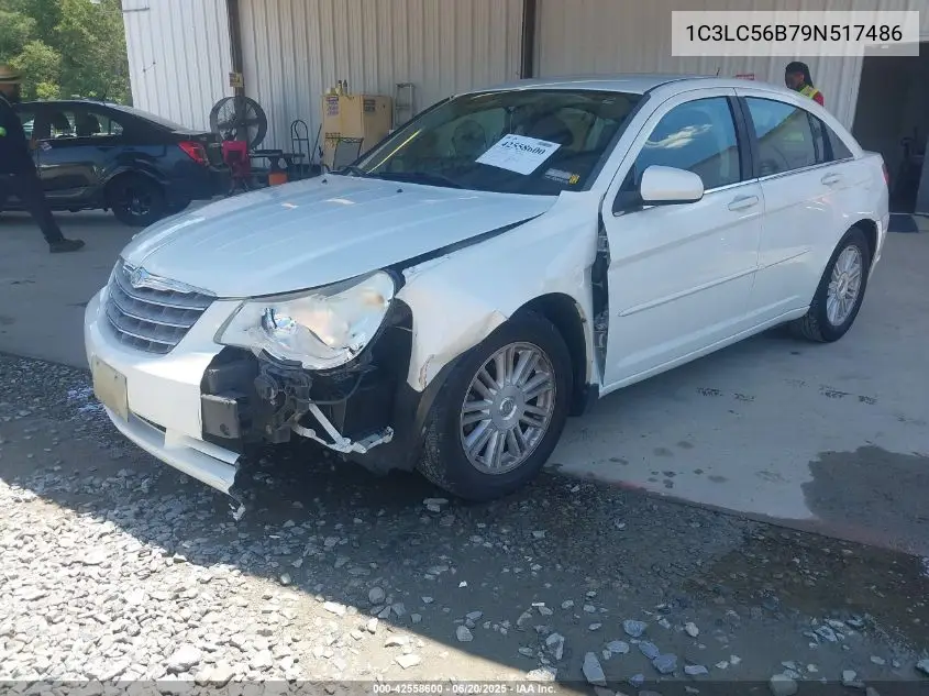 2009 Chrysler Sebring Touring VIN: 1C3LC56B79N517486 Lot: 42558600