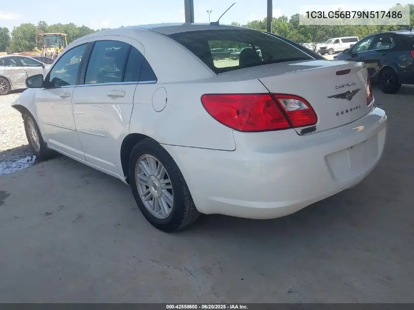 2009 Chrysler Sebring Touring VIN: 1C3LC56B79N517486 Lot: 42558600