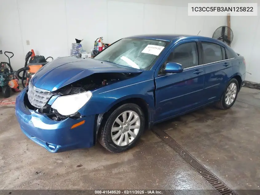 2010 Chrysler Sebring Limited VIN: 1C3CC5FB3AN125822 Lot: 41549520