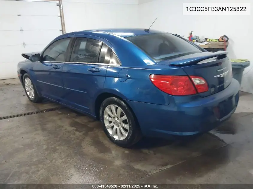 2010 Chrysler Sebring Limited VIN: 1C3CC5FB3AN125822 Lot: 41549520
