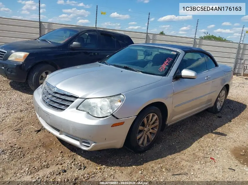 2010 Chrysler Sebring Touring VIN: 1C3BC5ED4AN176163 Lot: 42198951