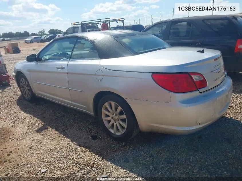 2010 Chrysler Sebring Touring VIN: 1C3BC5ED4AN176163 Lot: 42198951
