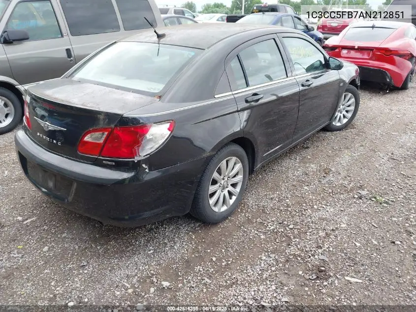 2010 Chrysler Sebring Limited VIN: 1C3CC5FB7AN212851 Lot: 42516395