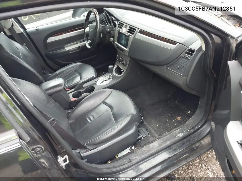2010 Chrysler Sebring Limited VIN: 1C3CC5FB7AN212851 Lot: 42516395