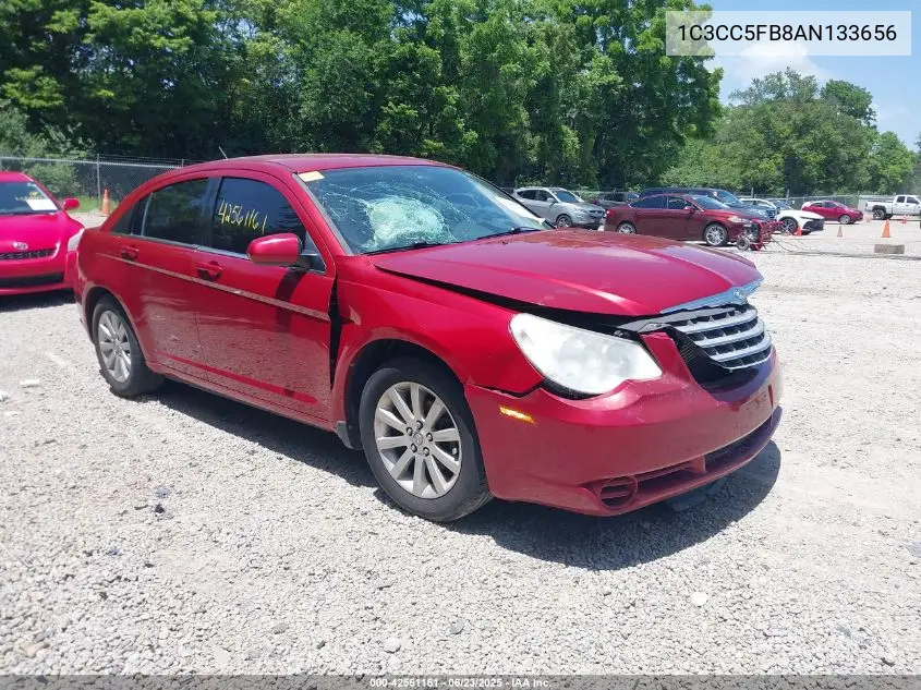 2010 Chrysler Sebring Limited VIN: 1C3CC5FB8AN133656 Lot: 42561161