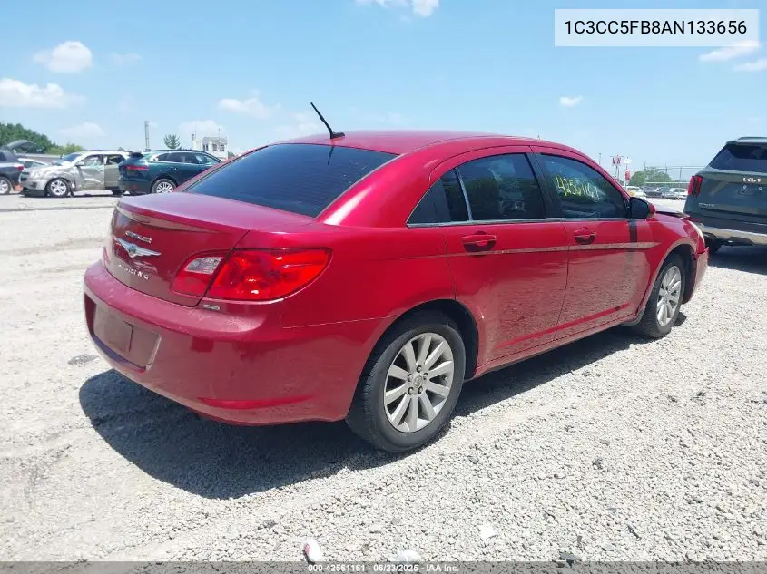 2010 Chrysler Sebring Limited VIN: 1C3CC5FB8AN133656 Lot: 42561161
