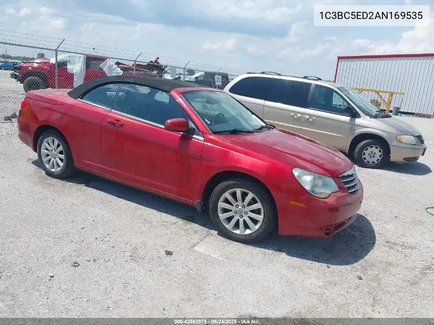 2010 Chrysler Sebring Touring VIN: 1C3BC5ED2AN169535 Lot: 42563975
