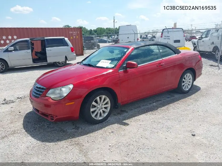 2010 Chrysler Sebring Touring VIN: 1C3BC5ED2AN169535 Lot: 42563975