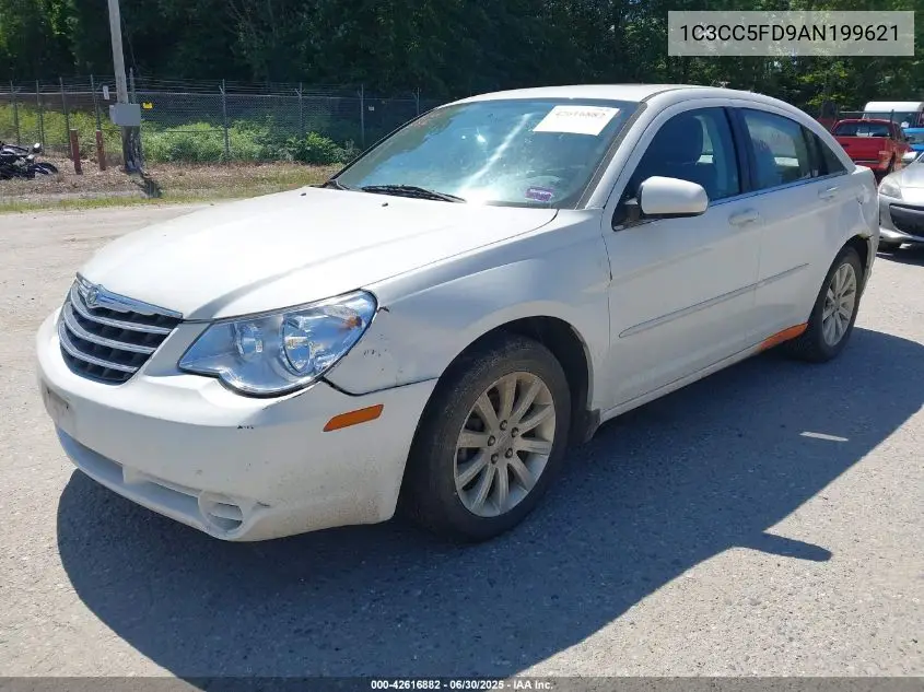 2010 Chrysler Sebring Limited VIN: 1C3CC5FD9AN199621 Lot: 42616882