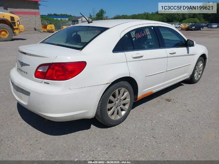 2010 Chrysler Sebring Limited VIN: 1C3CC5FD9AN199621 Lot: 42616882