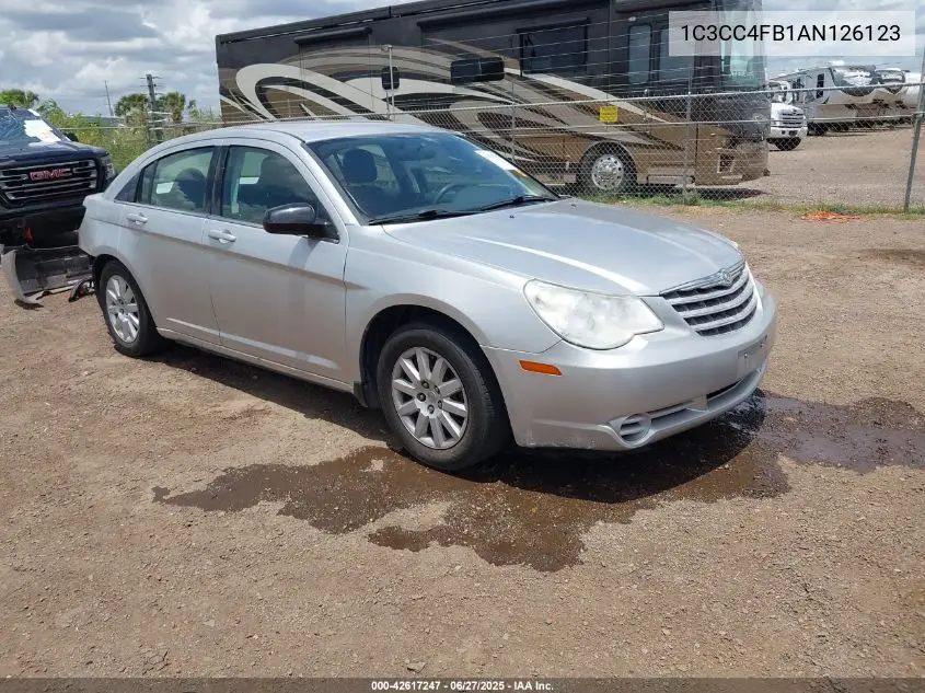 2010 Chrysler Sebring Touring VIN: 1C3CC4FB1AN126123 Lot: 42617247