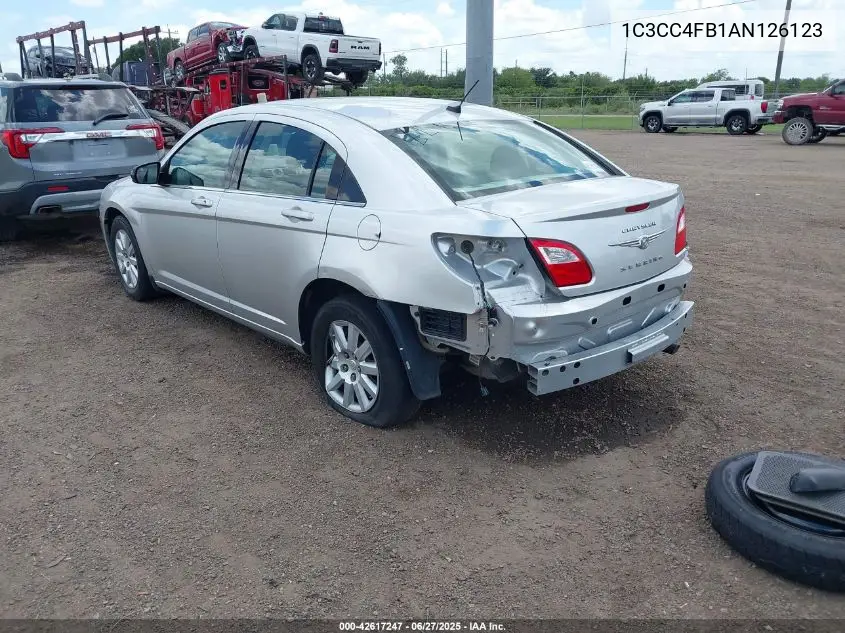 2010 Chrysler Sebring Touring VIN: 1C3CC4FB1AN126123 Lot: 42617247