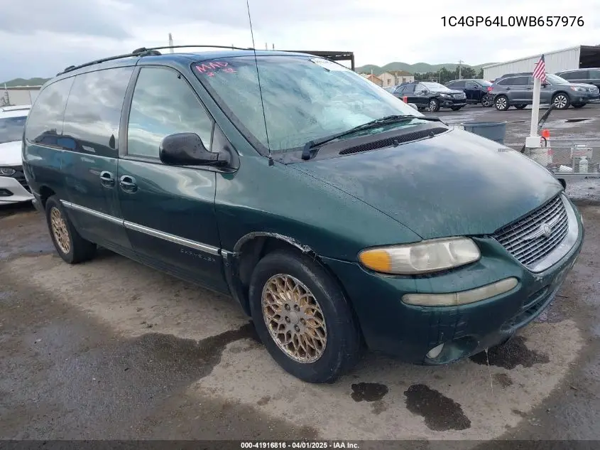 1998 Chrysler Town & Country Lxi VIN: 1C4GP64L0WB657976 Lot: 41916816
