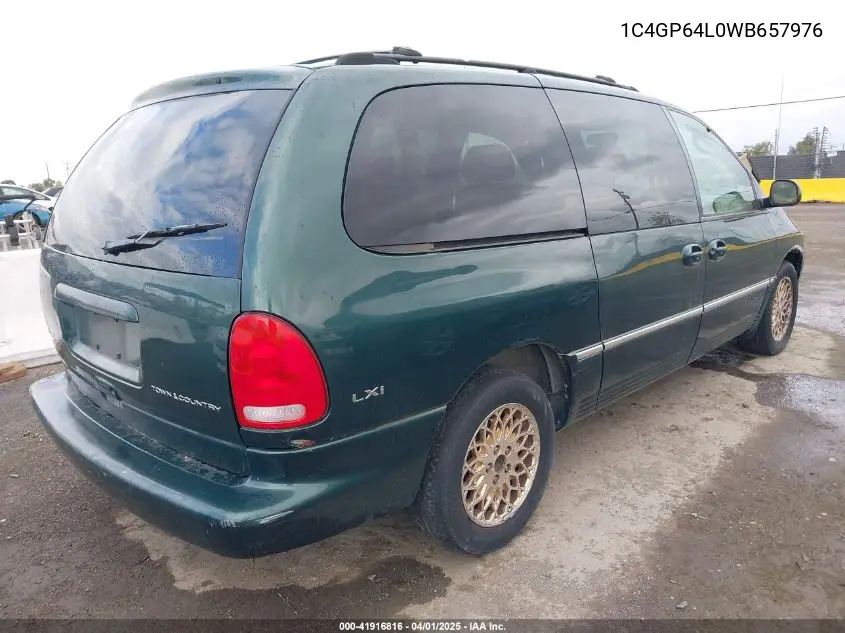 1998 Chrysler Town & Country Lxi VIN: 1C4GP64L0WB657976 Lot: 41916816