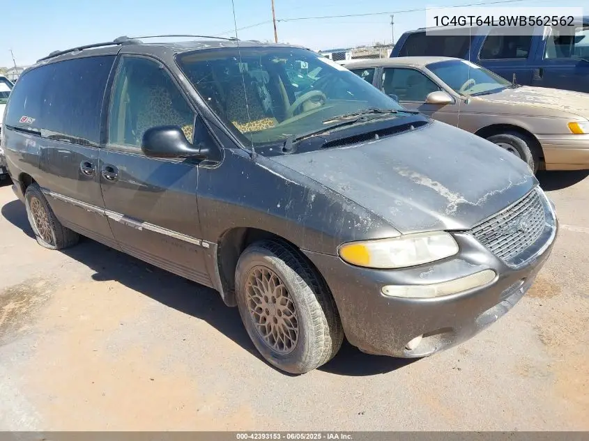 1998 Chrysler Town & Country Lxi VIN: 1C4GT64L8WB562562 Lot: 42393153