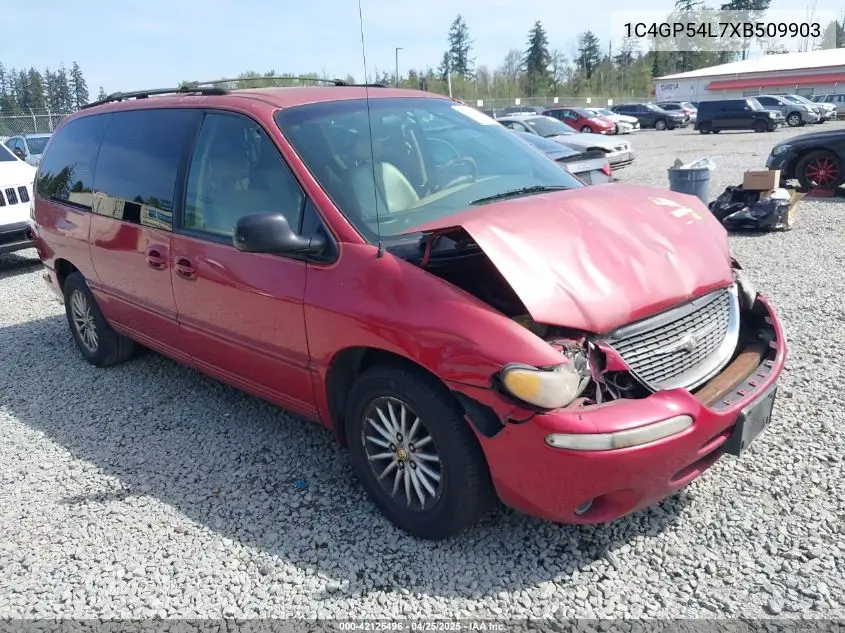 1999 Chrysler Town & Country Lx VIN: 1C4GP54L7XB509903 Lot: 42125496