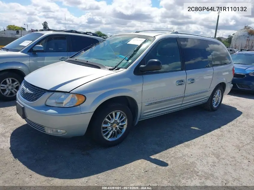 2001 Chrysler Town & Country Limited VIN: 2C8GP64L71R110132 Lot: 42261001