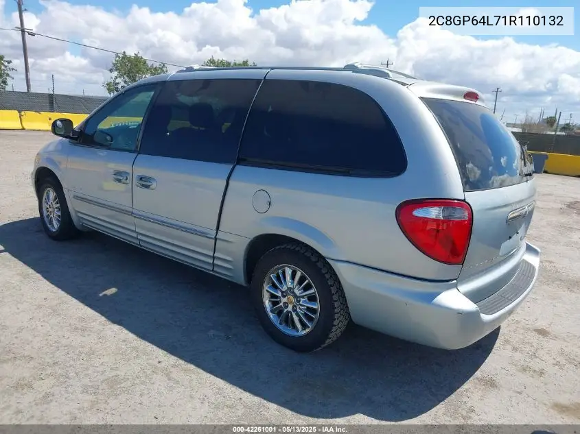 2001 Chrysler Town & Country Limited VIN: 2C8GP64L71R110132 Lot: 42261001