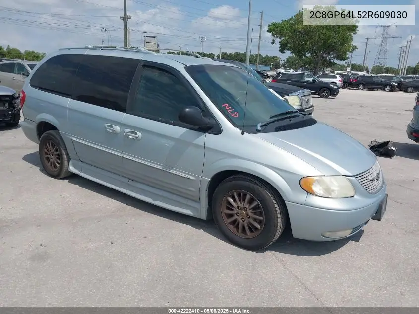 2002 Chrysler Town & Country Limited VIN: 2C8GP64L52R609030 Lot: 42222410
