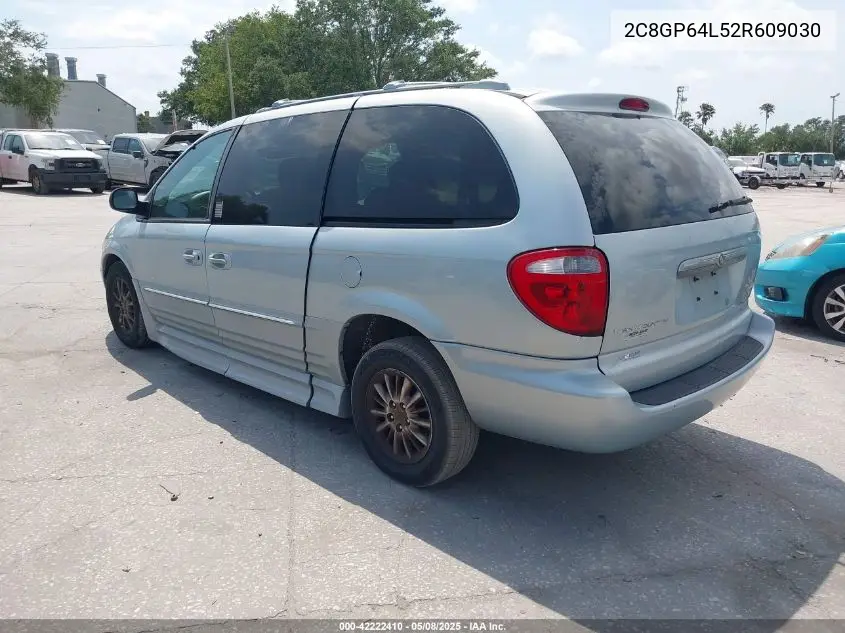 2002 Chrysler Town & Country Limited VIN: 2C8GP64L52R609030 Lot: 42222410