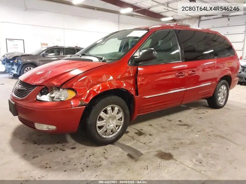 2004 Chrysler Town & Country Limited VIN: 2C8GT64LX4R546246 Lot: 42227691