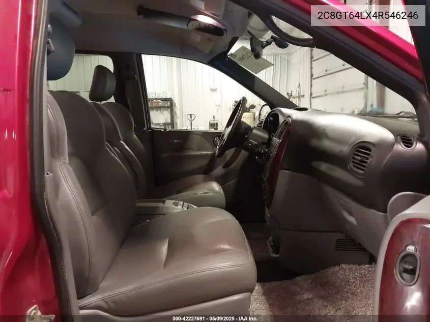 2004 Chrysler Town & Country Limited VIN: 2C8GT64LX4R546246 Lot: 42227691