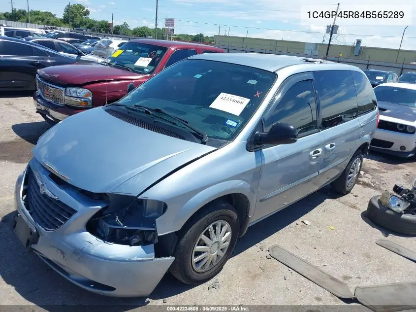 2004 Chrysler Town & Country VIN: 1C4GP45R84B565289 Lot: 42234608