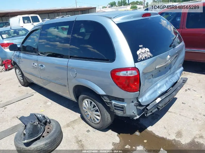 2004 Chrysler Town & Country VIN: 1C4GP45R84B565289 Lot: 42234608